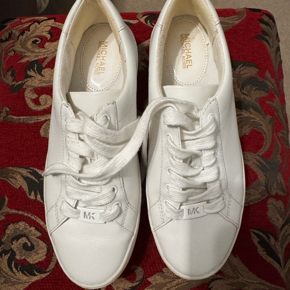 Michael Kors Women's White Sneakers